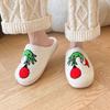 Halloween cross-border hot-selling Mao Mao slippers home cute cartoon home shoes autumn and winter couple thermal cotton slippers