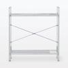 MUJI Mini Wire Rack for Indoor and Outdoor W x D x 83413569 Use, Approx. 48.5cm 27.5cm 52.5cm H,