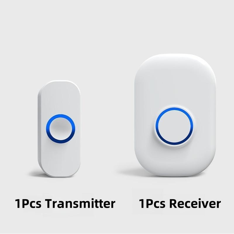 Wireless Doorbell Waterproof Welcome Chime Home Door Bell Intelligent Smart Alarm With Battery