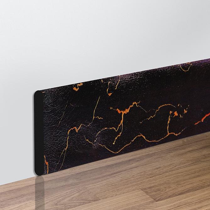 Carcasa impermeabilă 2M Linie de plinte autoadezive Autocolant de perete 3D Decorat anti-coliziune îngroșat Linie de colț pentru copii