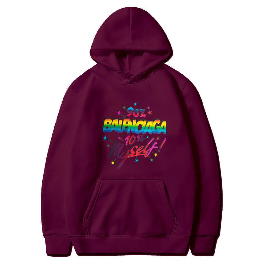 2025 3D autumn/winter new hoodie, fashionable and trendy color print, classic hooded design, trendy and versatile