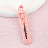Cute Cartoon Modeling Mini Utility Knife Cinnamoroll Handbook Knife Stationery Handmade Knife Black Beauty Open Express Knife