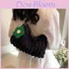 Blossom Handheld Bucket Bag For Women With Color Block Design Street Style