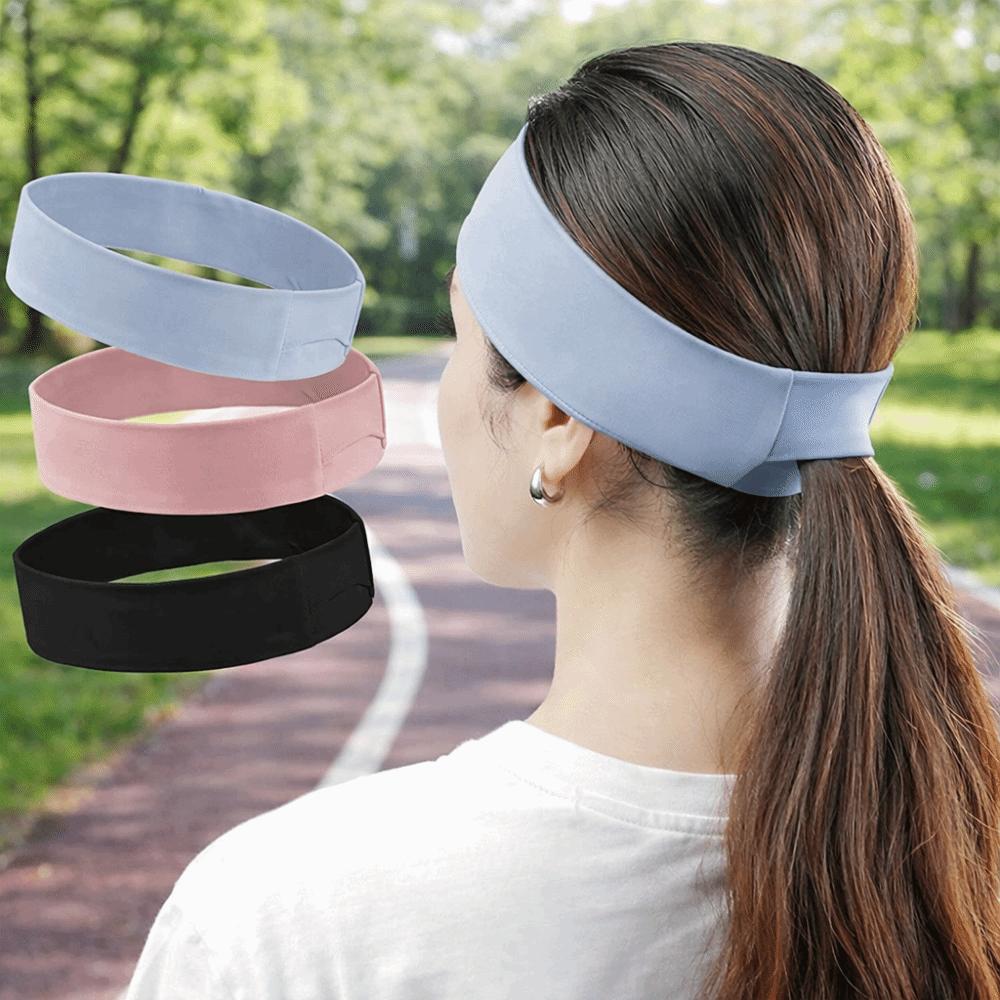 Elastic Sport  Headbands Absorbent Sweat Ponytail Holder Sweat Absorbing Headbands  Daily Life
