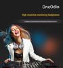 OneOdio DJ Monitoring Over-Ear Wired Headphones with Microphone and Mixer for Studio Recording