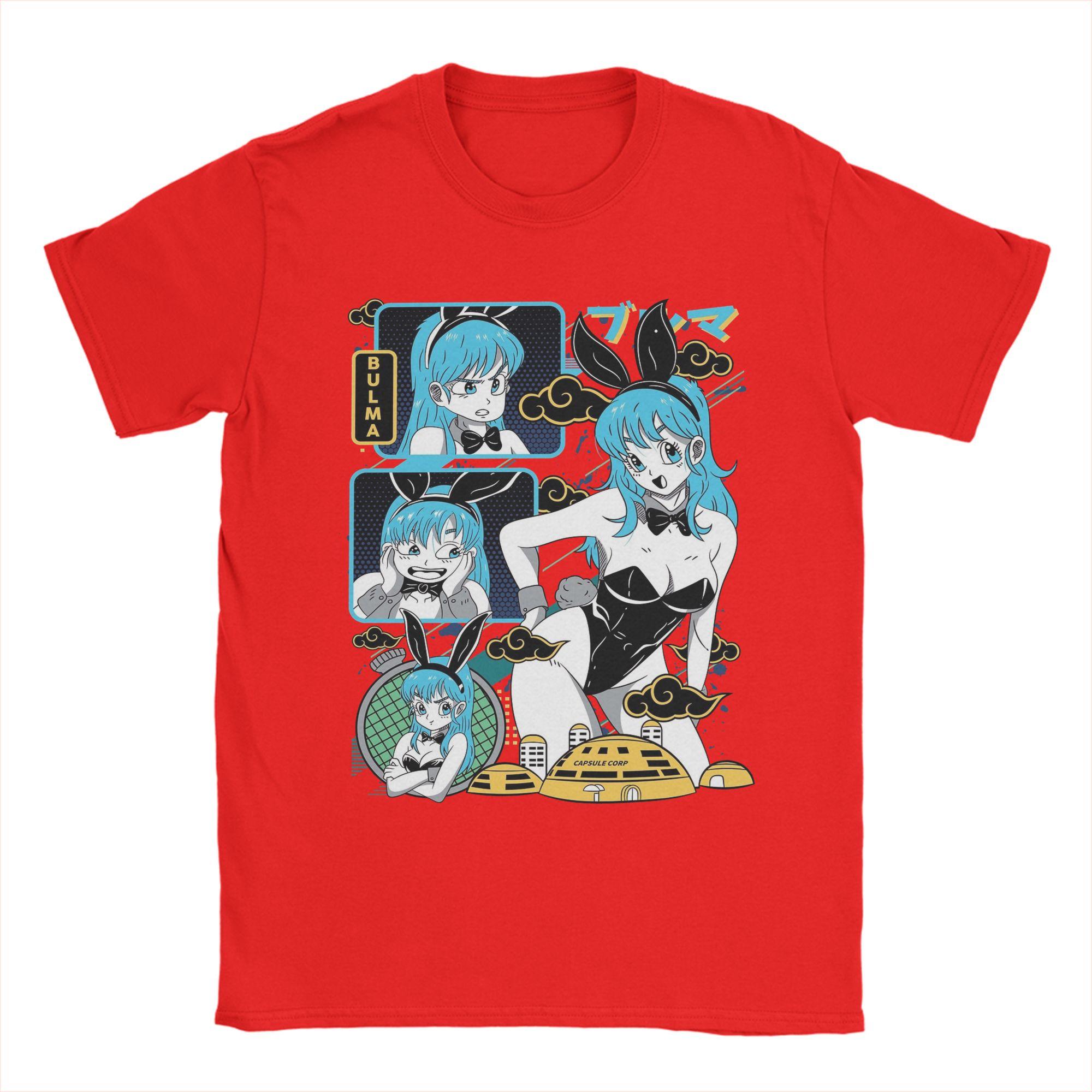 

Dr Bulma DDragon Ball Z T Shirts for Unisex 100 Cotton Funny TShirt Crew Neck Tees Short Sleeve Clothes Plus Size S