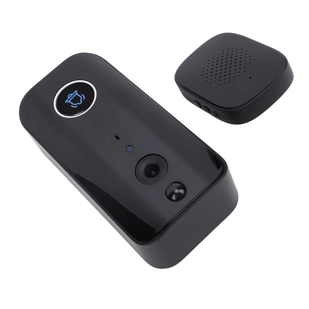 Trådløst videoringeklokkekamera Smart 720P nattsyn PIR-bevegelsesdeteksjon vidvinkellinsesky