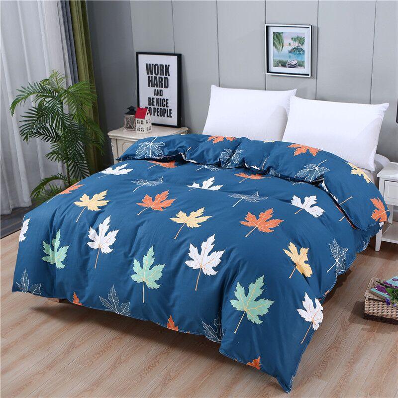 

1 Piece Combed Cotton Fabric High-Grade Active Printing With Zipper Duvet Cover Customizable Size 120x200cm