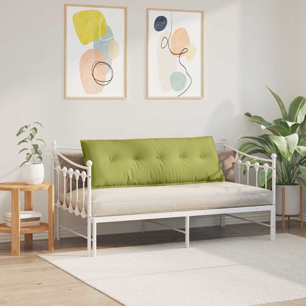 Back Cushion Light Green 140 x 19 x 50 cm Fabric