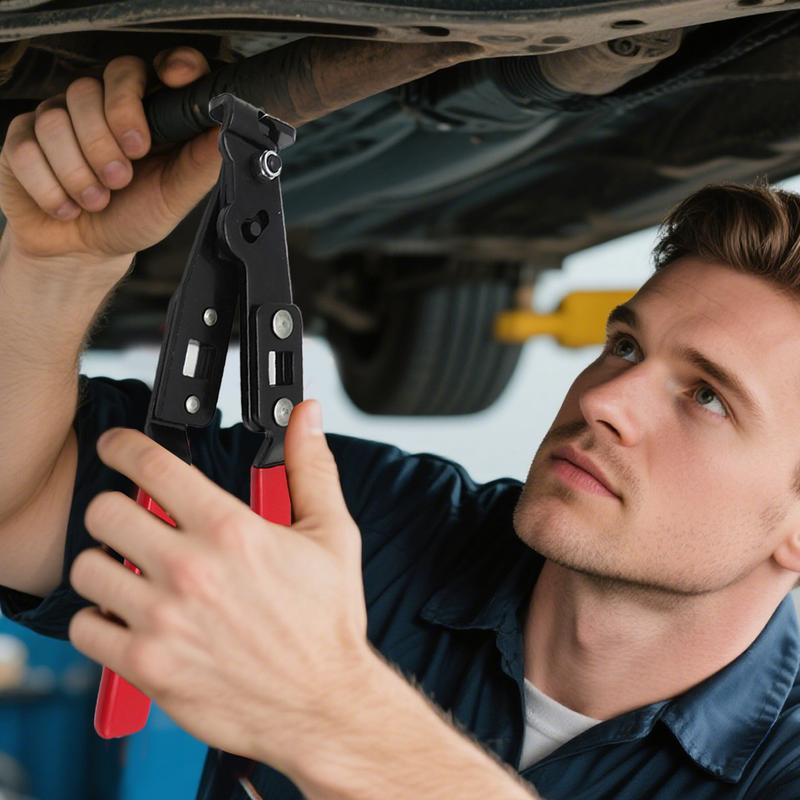 Automotive Hose Pinch Tool Axle Clamp Pliers Multi-Purpose Crimper For ATV Heater Engine Tube Disconnect Workshop Brake