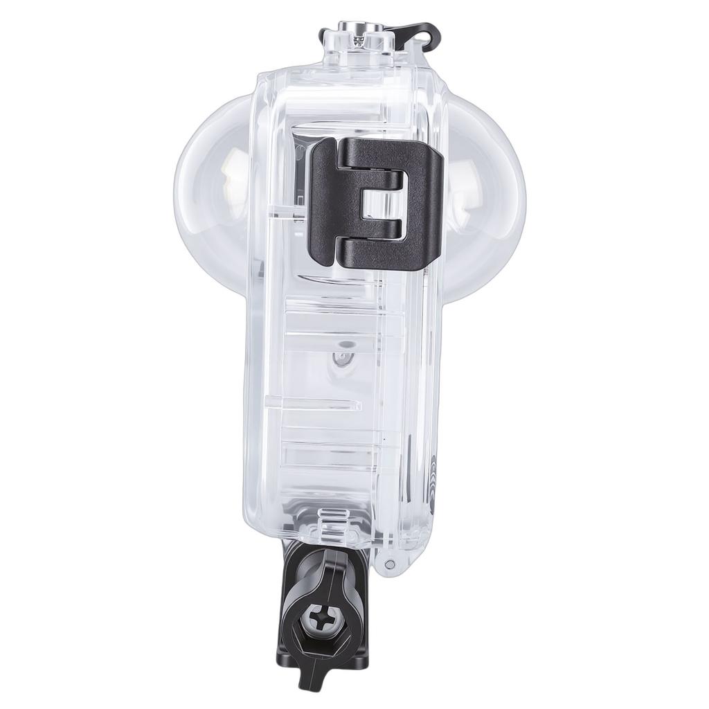 Custodia Impermeabile per Immersioni Adatta per Action Cam MAX2 Cover Guscio Subacqueo con Inserti Antiappannamento per 50M