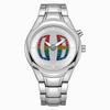 Fashionable Creative Men's Watch Y2K Ins Style Pointer Digital Dual Display Luminous Men Quartz Watch Relojes Para Hombres