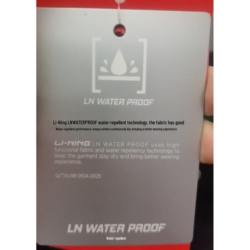 LI-NING 2025 Women s Glory Hooded Short Down Jacket AYMV686 XL