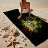Fc Nantes Crest Design Beach Towel, Quick-drying, Easy to Care for, Use for Both Fitness and Beach Vacations,Sports Essential Fan Gift
