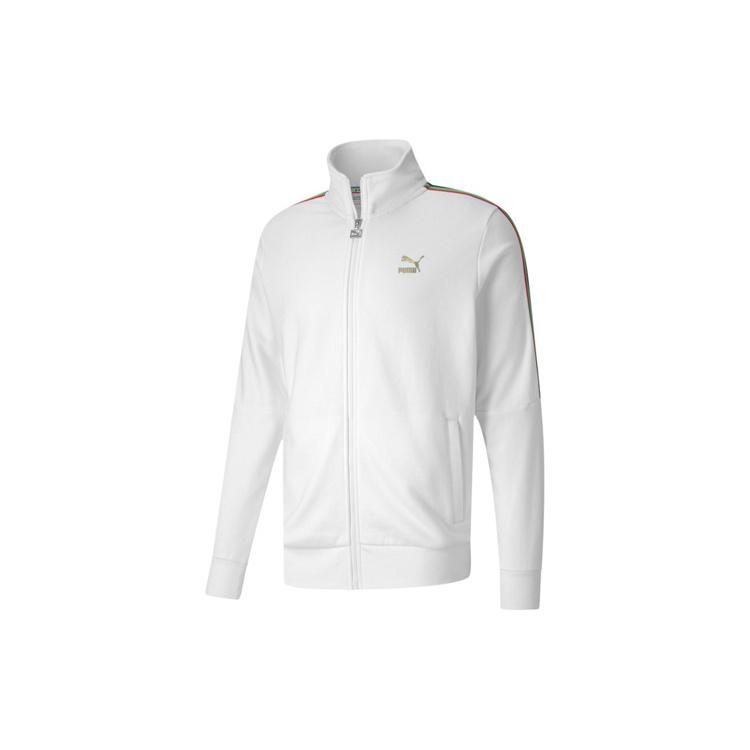 PUMA TFS Unity Zipper Knit Jacket White Men s 599293-02 L