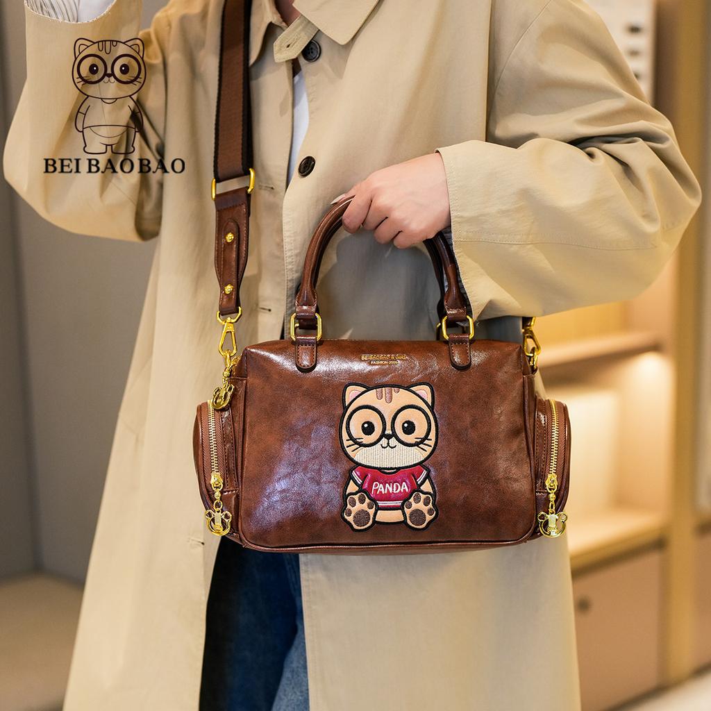 New Design Bag Cartoon Cute Pillow Women's Bag Temperament Single Shoulder Crossbody Bag