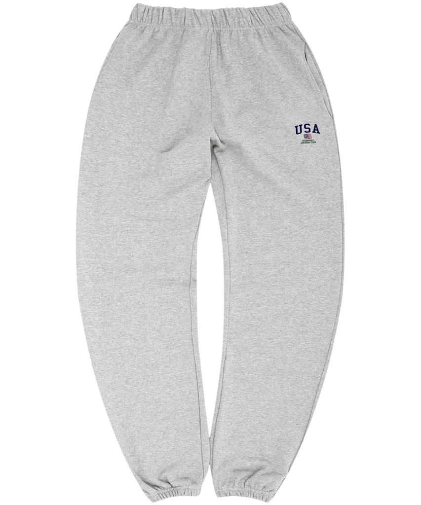 STAFFONLY Usa Sweatpants (Melange Gray)