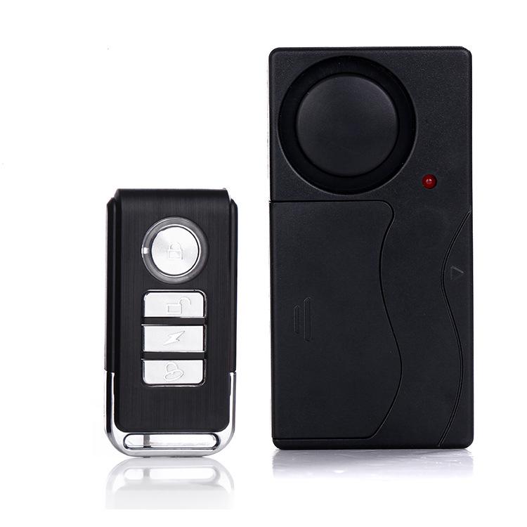 

Adjustable Sensitivity Wireless Remote Control Anti-theft Vibration Alarm for Vehicle Battery and Seat, High-Volume Alert