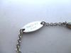 Authentic LOUIS VUITTON Silver Plated Essential V Chain Necklace #a158  Seller refurbished