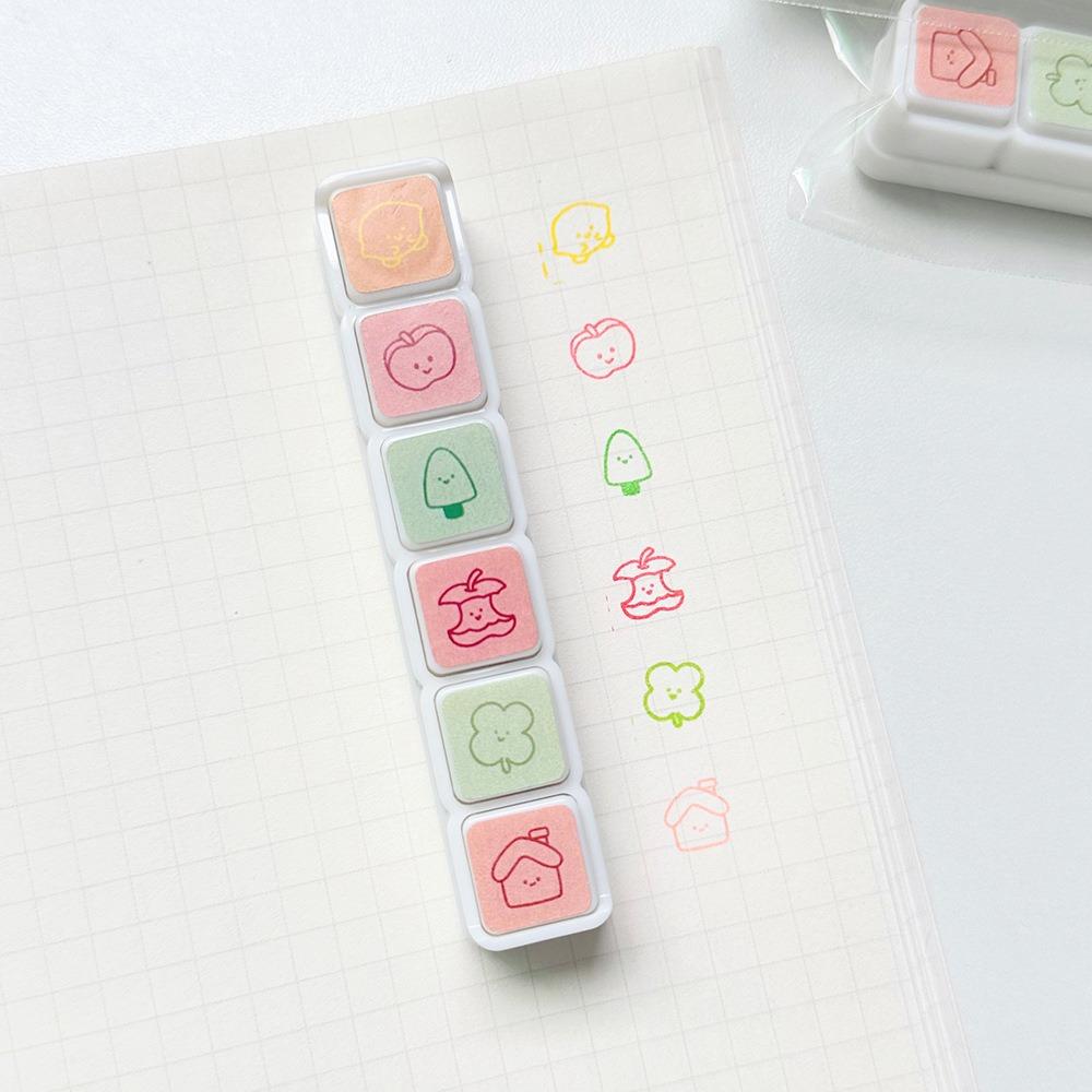 Cartoon Scrapbooking Stamp Kawaii Press Inkpad Stamps New Stamps Decorative  Journal Planner