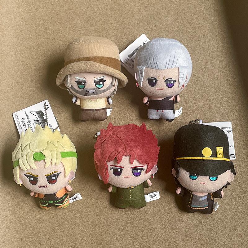 Jojo's Bizarre Adventure Plüschpuppe Jotaro Kakyoin Polnareff Kawaii Plüschanhänger Anime Figuren Sammlung Spielzeug Geschenk 12cm