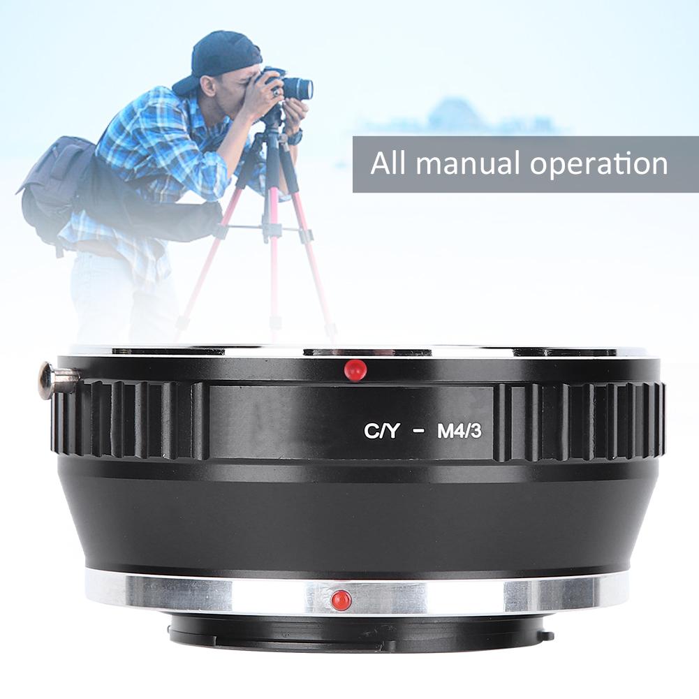 c YM4 3 Lens Adapter Ring for Contax YASHICA c Y Mount Lenses to for Olympus M4 3 Mount Camera
