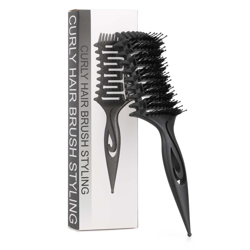 Temu Hot-Selling Wheat Straw Curling and Styling Comb