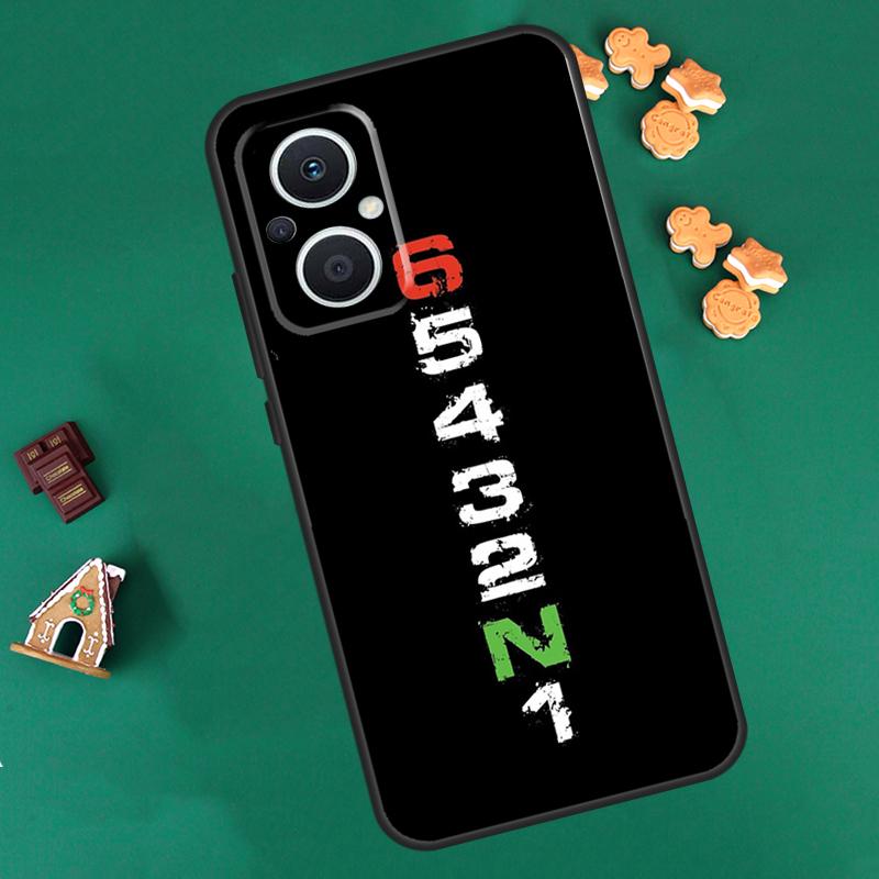 Motorcycle Gear Case For OPPO Reno 10 Pro 4Z 5Z 8T 4 5 6 7 8 Lite OPPO Find X6 Pro X3 X2 Neo X5 Lite Cover