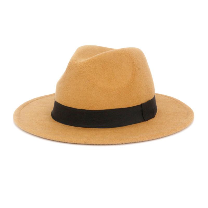 Stylish Jazz Hat For Men And Women With Wide Brim And Breathable Warmth For Summer Outdoor Events