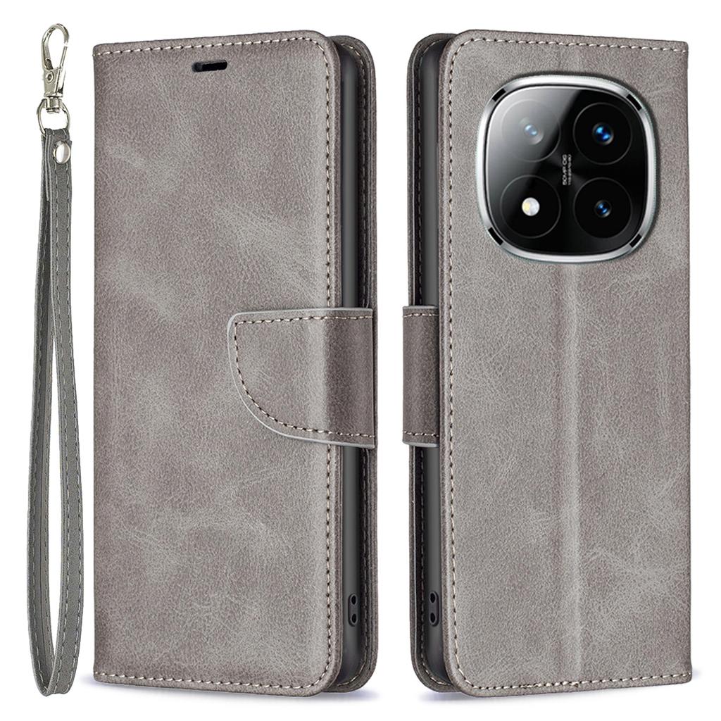 For Xiaomi Redmi Note 14 Pro 4G Case Shockproof PU Leather Cover with Wallet Card Slots