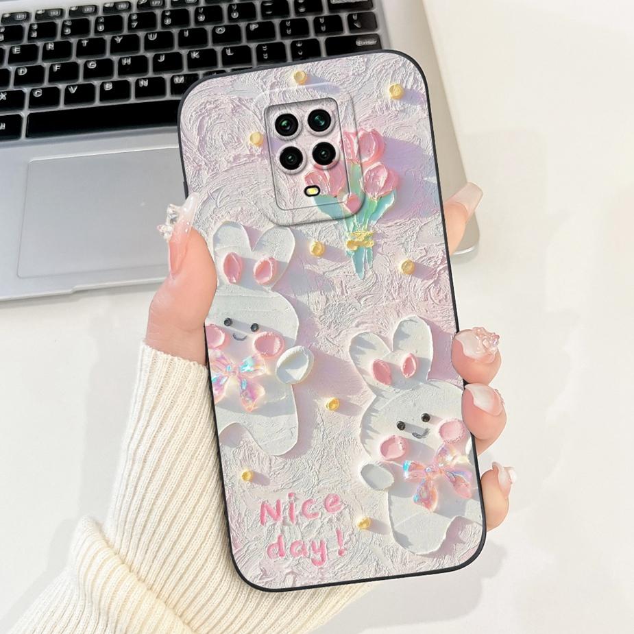 For Xiaomi Redmi Note 9 Case Note 9S Unique Cartoon Cover Shockproof Soft TPU Phone Case For Redmi Note 9 Pro Max Note9 S Fundas