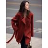 Women's Mid-Length Double-Faced Wool Coat