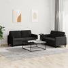 VidaXL Set of 2 Sofas, Sofas with Armrests and Backrest, Furniture Set with Cushions, Living Room Furniture, 3201979