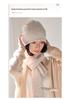 Women's 100% Pure Cashmere Double-Layer Knitted Hat - Warm & Fashionable for Autumn/Winter
