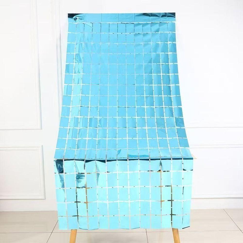 Quadratische Pailletten-Hintergrundwand Pailletten Luxuriöses Design Wandhintergrund Vorhang Funkelnder Effekt Glitzer Event Dekoration Wand Hochzeiten