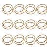 6/12Pcs Golden Napkin Rings Alloy Spiral Design Napkin Holders Buckles Family Dinner Wedding Party Table Decoration