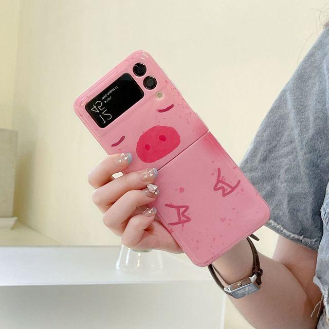 

Для Samsung Z Flip 4 Чехол Милый Свинья Плоский Складной Чехол Для Телефона Для Samsung Z Flip 3 5g Zflip4 Противоударный Мягкий Силиконовый Задняя Крышка Z Flip 4