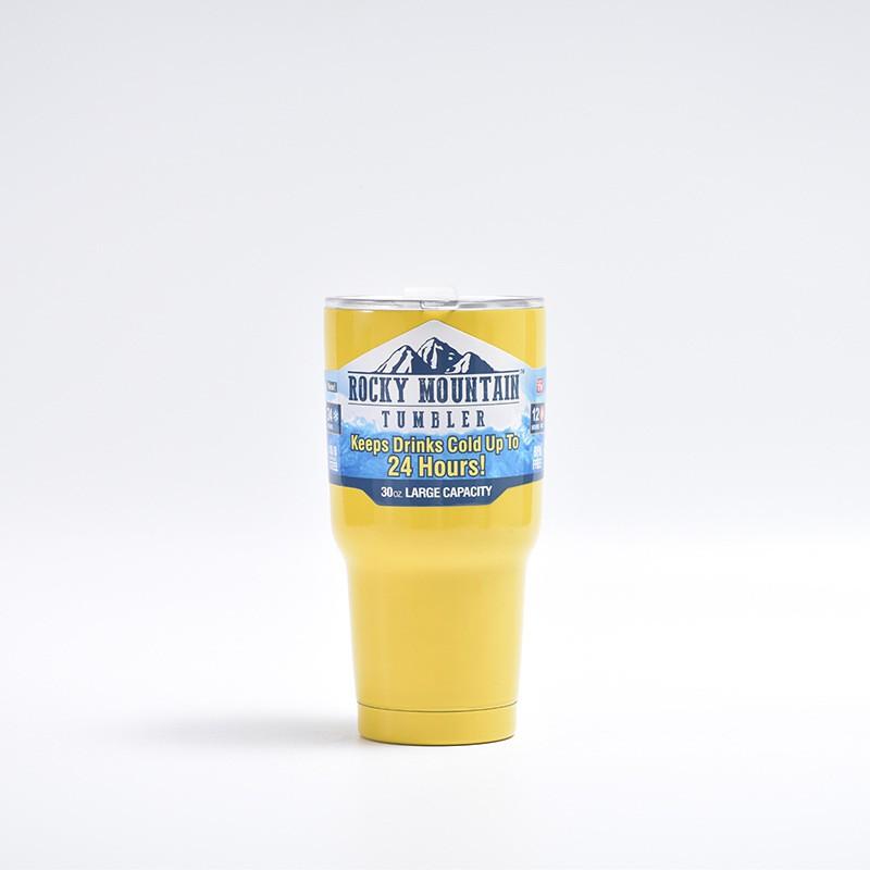 30oz Vacuum Insulated Stainless Steel Travel Mug With Straw Lid Large Capacity Car Cup Hot Cold Drinks