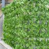 Artificial Green Ivy Rattan Fence for Balcony and Exterior Walls