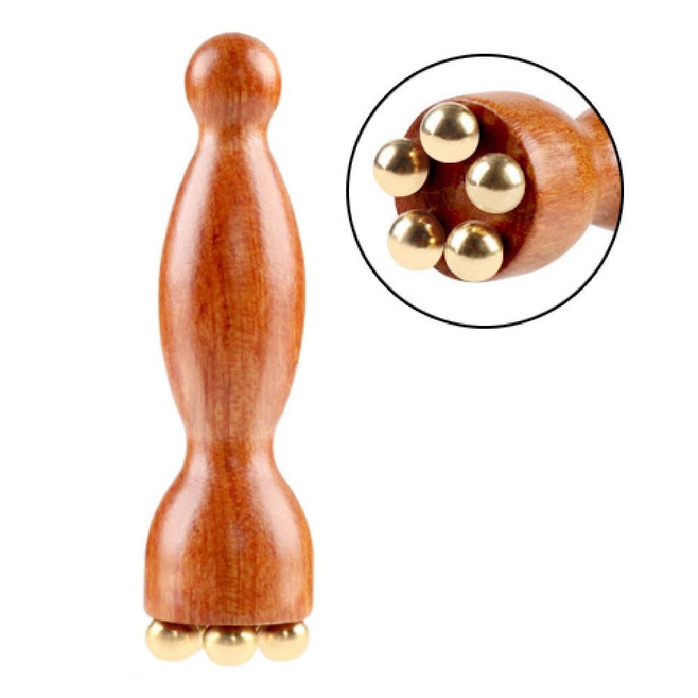 

Multifunctional Guasha Face Massager Tool Antistatic Eye Massage Stick Head Relaxation Rosewood