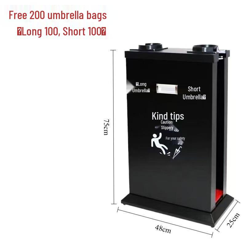 Automatic Stainless Steel Umbrella Bag Dispenser