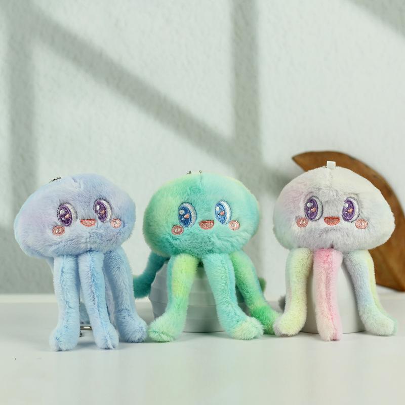 Soft Ultra Luxurious Plush Octopus Keychain Ideal For Collectors And Plush Enthusiasts Toy