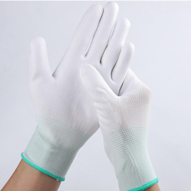 22pcs 11 Pairs of White Durable Household Cleaning Fishing Gloves, Comfortable Ultra-Thin Breathable Elastic, Multi-Purpose