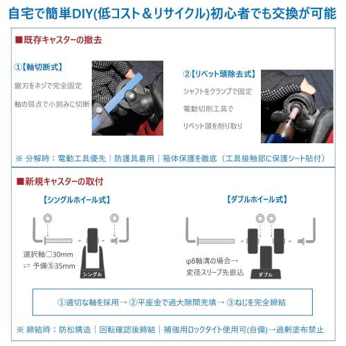Set of 2 Suitcase Tire Replacement Kit, Quiet Caster Repair Kit for Carry-on Bags and Suitcases, DIY Replacement, Compatible with 6 and 8 Axle Holes