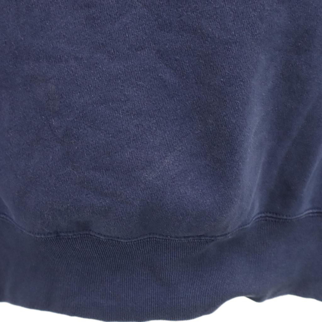 NIKE 90s 00s Old White Tag Long sleeve sweat trainer XL Navy Men's Used