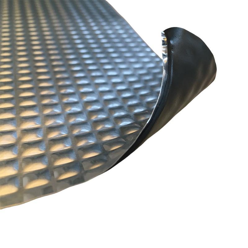 1 Piece Engine Bonnet Firewall Noise Proofing Deadener Anti-Noise Pads 2Mm Aluminum Foil Car Sound Heat Insulation Cotton Mats