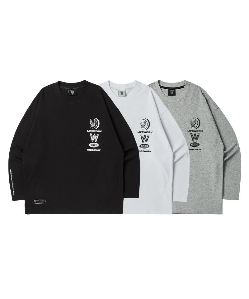 LIFEWORK Multi-Logo Print T-Shirt