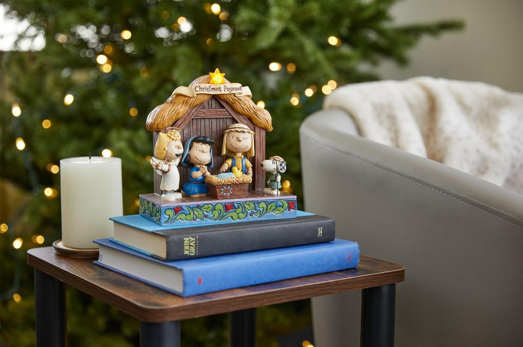 JIM SHORE Peanuts Christmas Pageant 6015026 <Christmas>