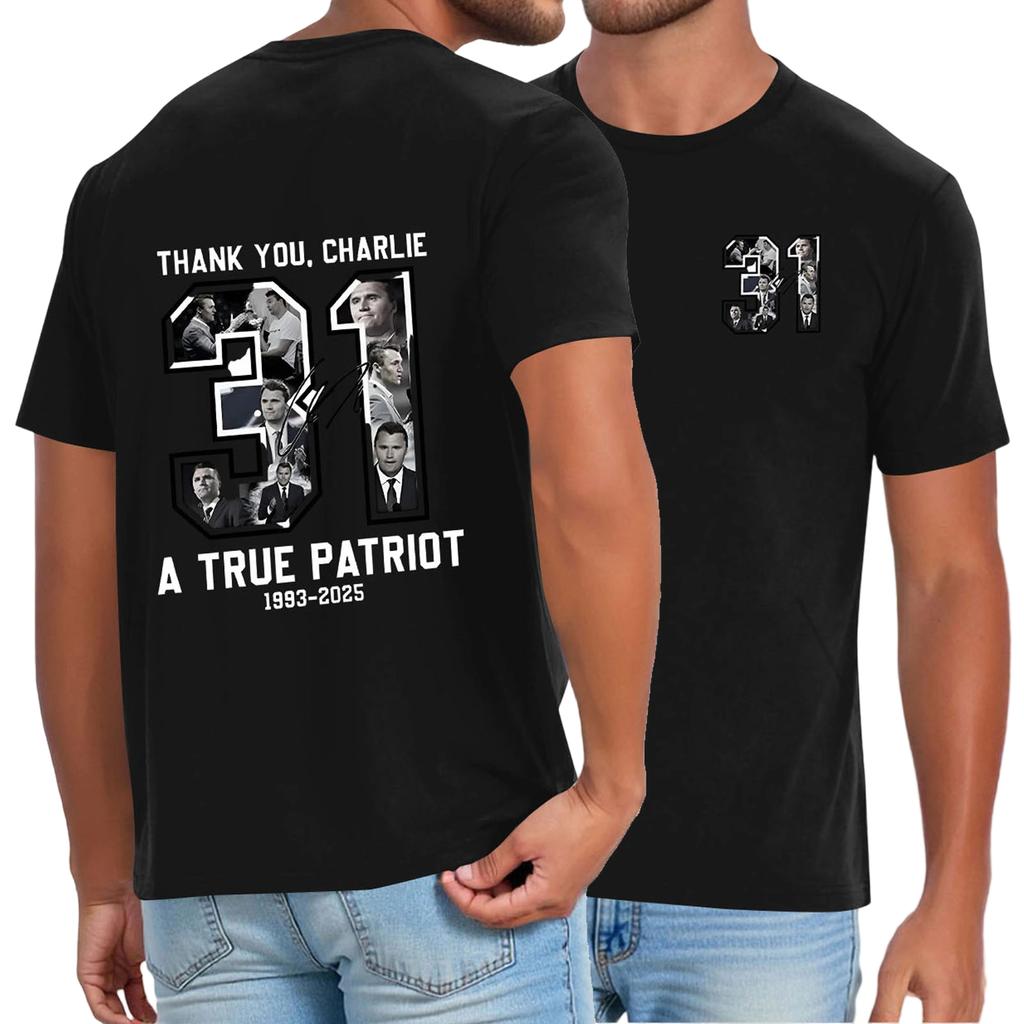 Men's Casual Daily Printed Top Round Neck T-shirt