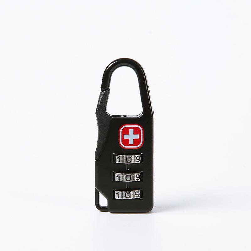Portable Mini Anti-Theft Zipper Lock For Travel Backpack Handbag With Combination Code Number Lock Outdoor Backpack Accessories